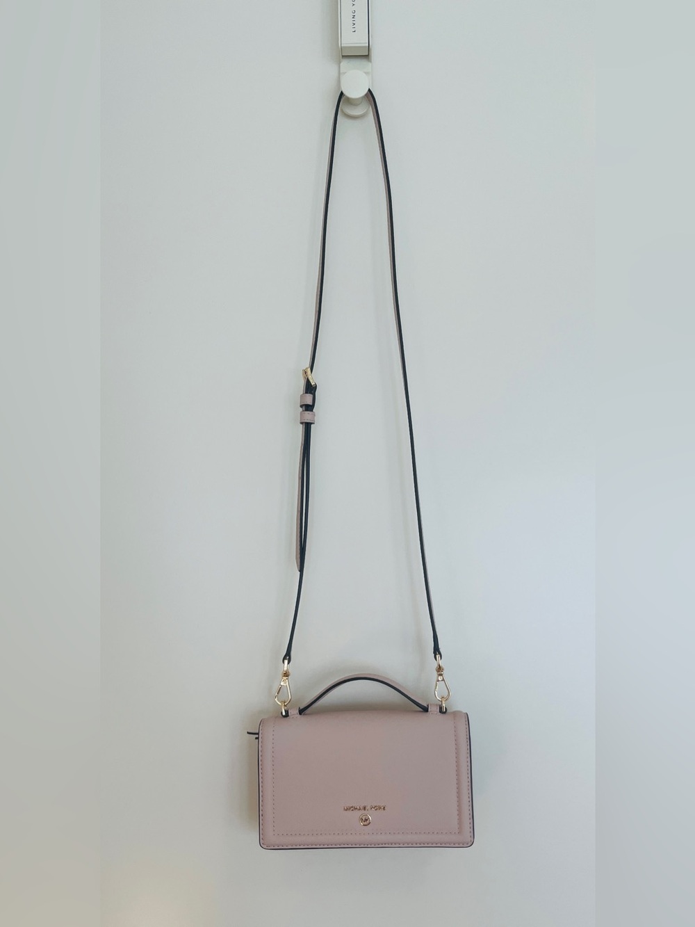 Michael Kors Jet Set Small Crossbody in Soft Pink